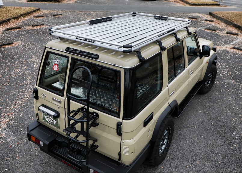 EIGHT BIRD アルミ製ルーフラック（タイプL）LIMITED-EDITION 全長22