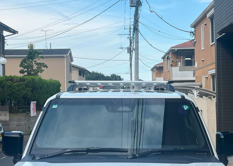 EIGHT BIRD アルミ製ルーフラック（タイプF）全長160cm ランクル250