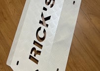 RICK'S リヤスキッドプレート アルミ製素地 For 150PRADO | ”LIMITE