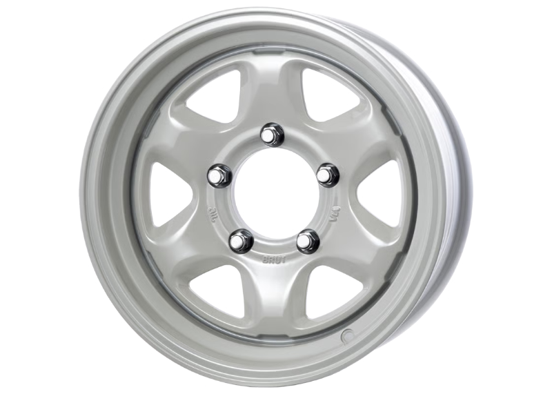 【中さま専用・その2】ジムニーシエラJB74 純正ホイール4本 走行500キロ ジムニー・シエラ(JB74)専用】BRUT BR-44 6.5J-16 5H139.7 M