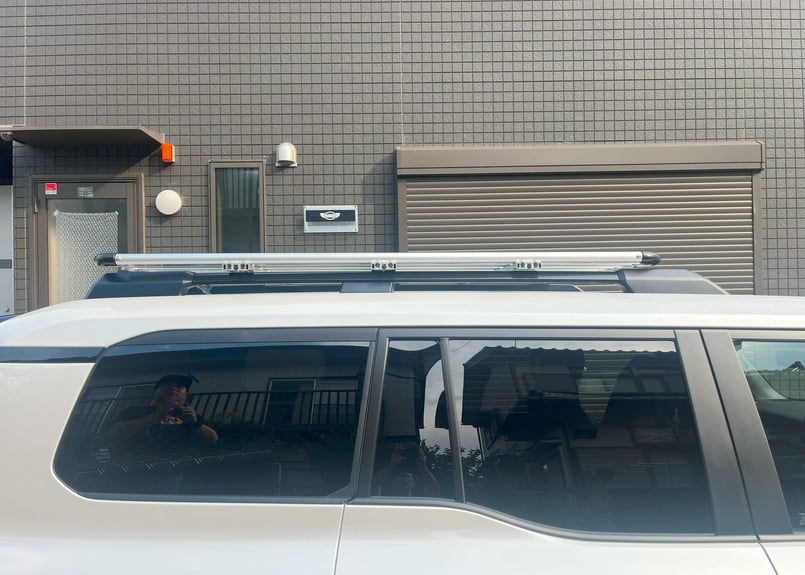 EIGHT BIRD アルミ製ルーフラック（タイプF）全長160cm ランクル250