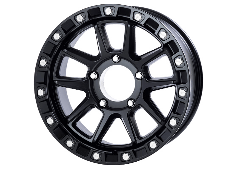 新型ランクル70専用】MKW M205 8.5J-17 5H150 BLACK-CAT