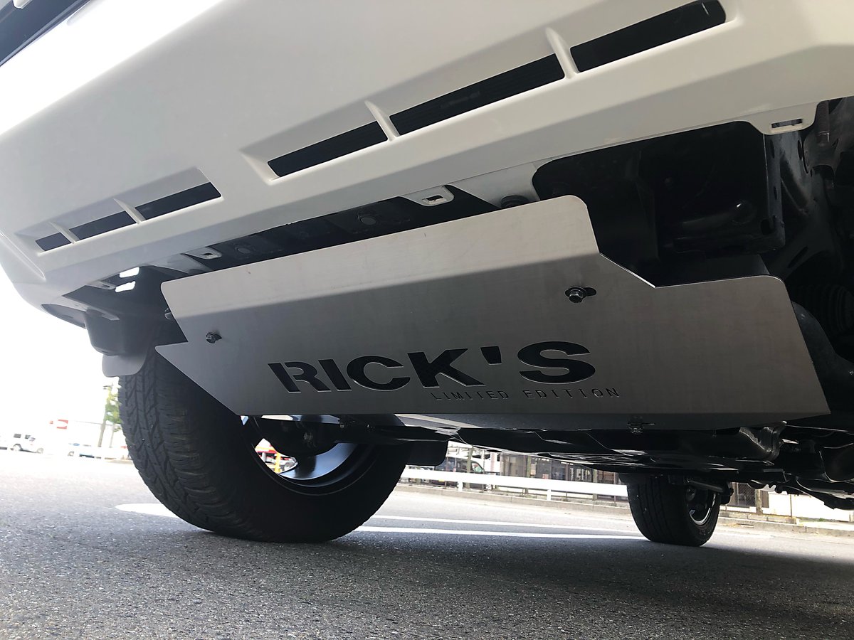 リミテッドチトセ RICK'S スキッドプレート　アルミ製　Amuro様 RICK'S スキッドプレート リミテッドエディション For 150PRADO | ”LIM