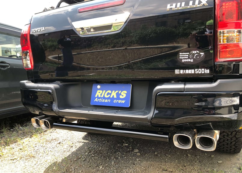 RICK'S リヤガードバーKIT For HILUX | ”LIMITED－CHITOSE”