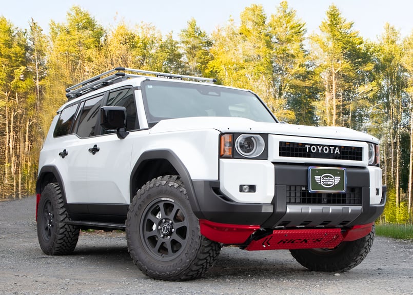 店舗用品 rick RICK'S サイドステップ RICK'Sロゴ FOR LAND-CRUISER250 |