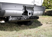 RICK'S リヤスキッドプレート（アルミ製）カチオンBK  for  LAND-CRUISER250