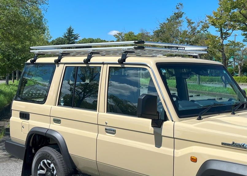 EIGHT BIRD アルミ製ルーフラック（タイプL）LIMITED-EDITION 全長22