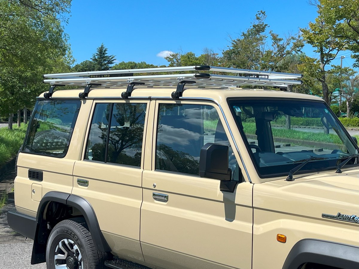 EIGHT BIRD アルミ製ルーフラック（タイプL）LIMITED-EDITION 全長22