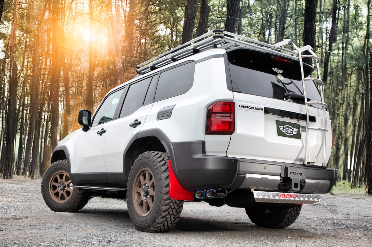 RICK'S サイドステップ RICK'Sロゴ FOR LAND-CRUISER250 |