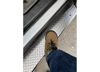 RICK'S_メタルエディション  サイドステップ（SUS304ステンレス材/縞板鋼板仕様）For  LAND-CRUISER250