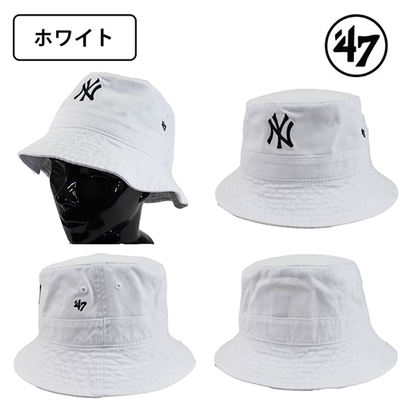 47 フォーティセブン バケットハット MLB ニューヨーク・ヤンキース