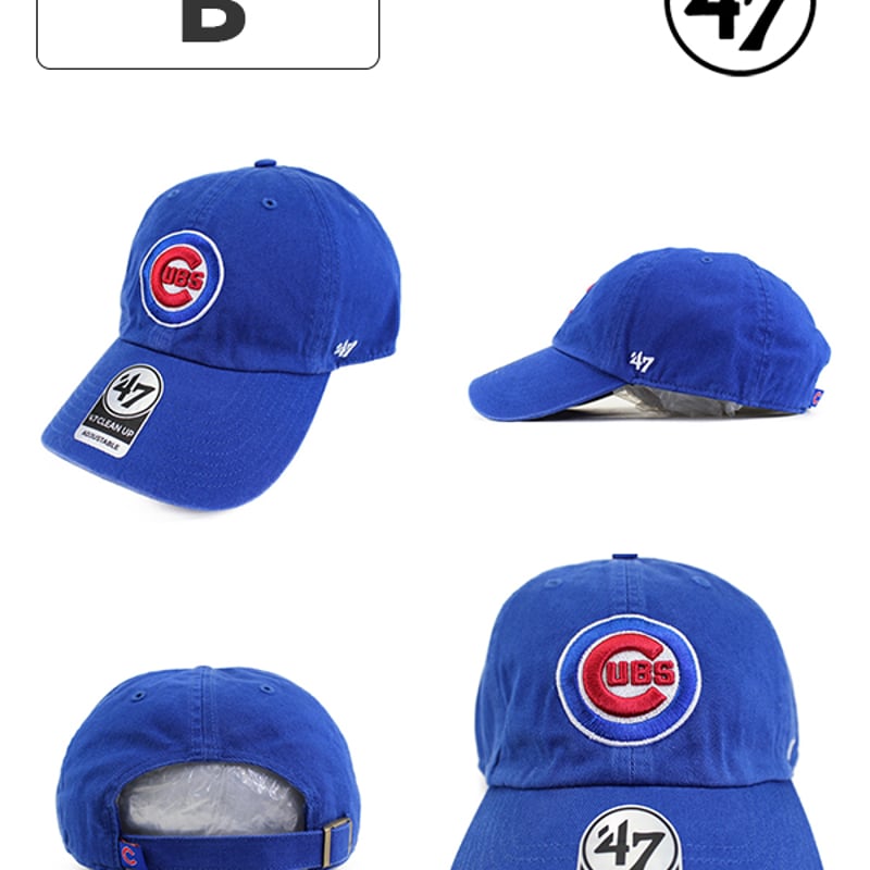 47 フォーティセブン CLEAN UP MLBキャップ シカゴカブス CHICAGO CUB