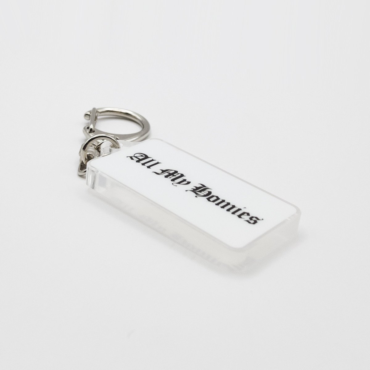All My Homies Acrylic Key Ring Set (Black & Whi