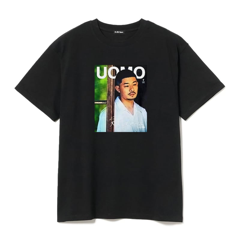UOMO Cover Tee (Black) | allmyhomies-tokyo.shop