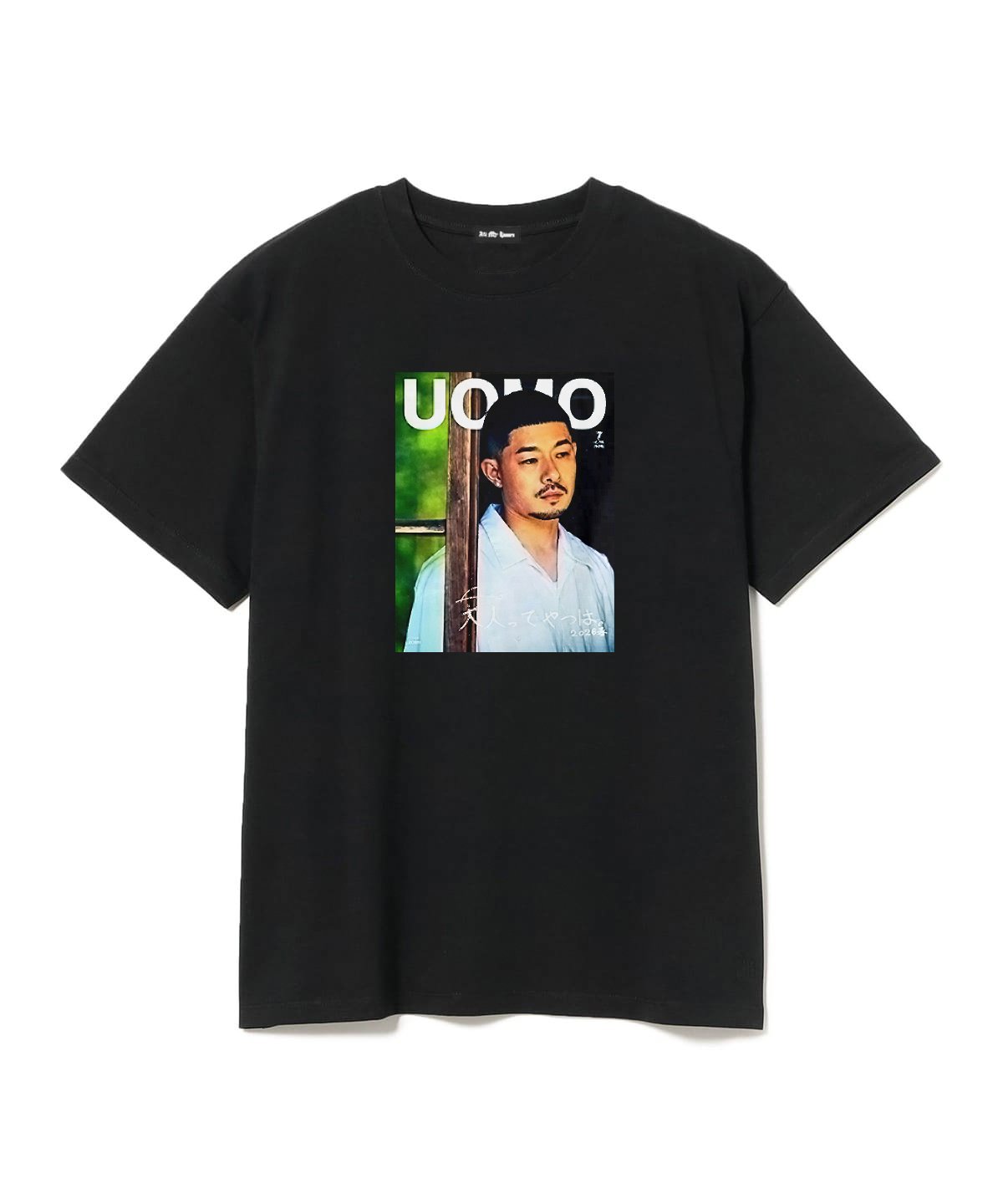 UOMO Cover Tee (Black) | allmyhomies-tokyo.shop