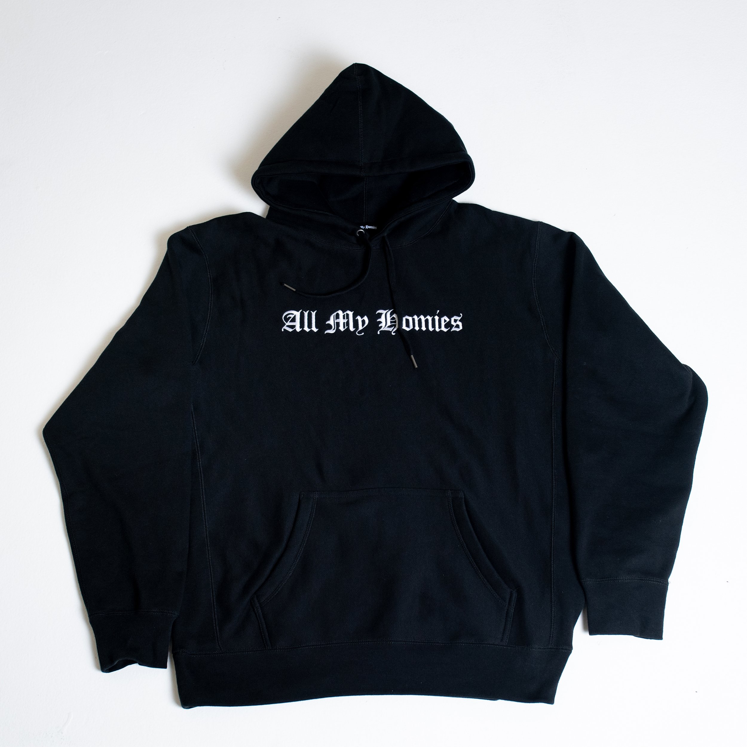 ナイロンジャケット All My Homies 黒 original