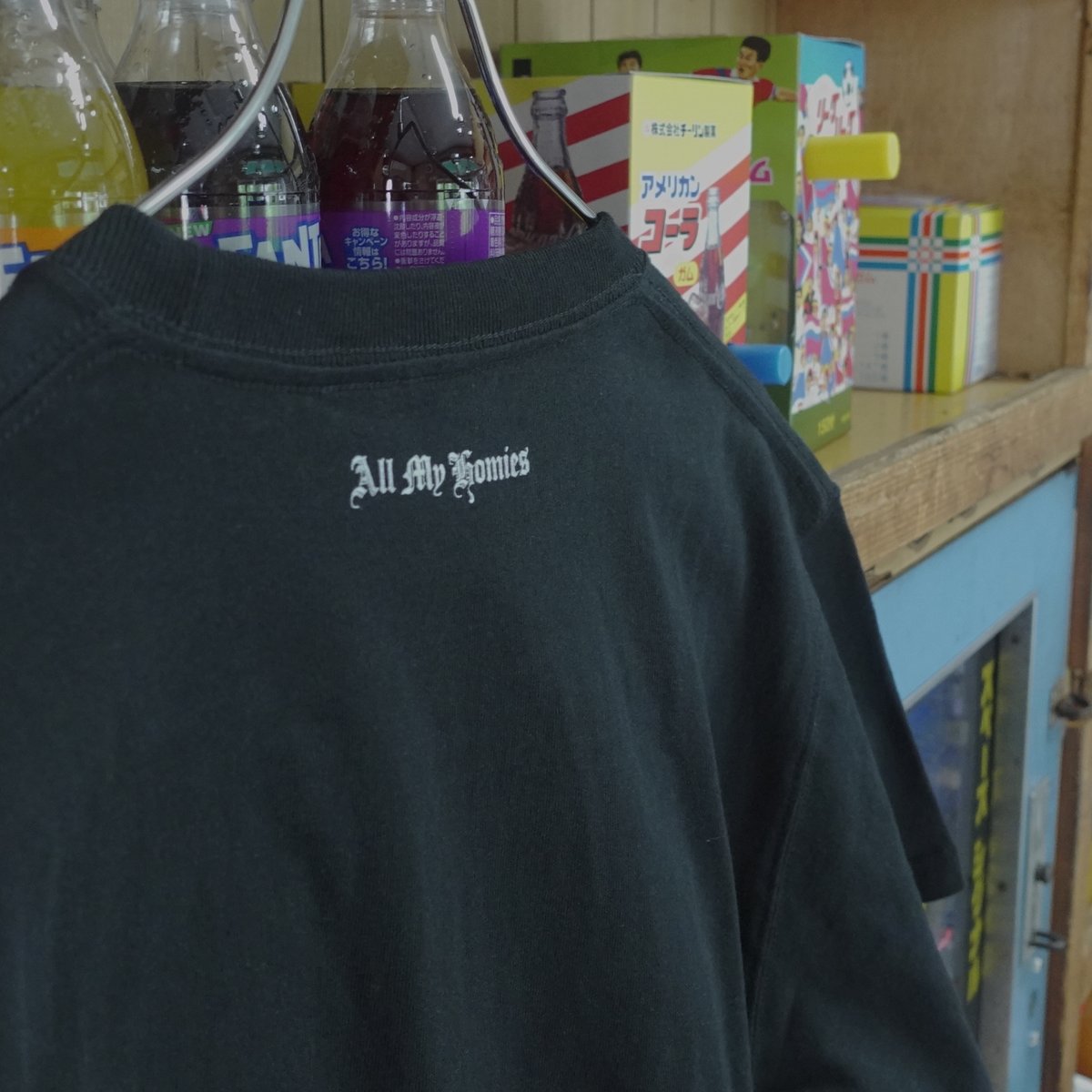 UOMO Cover Tee (Black) | allmyhomies-tokyo.shop