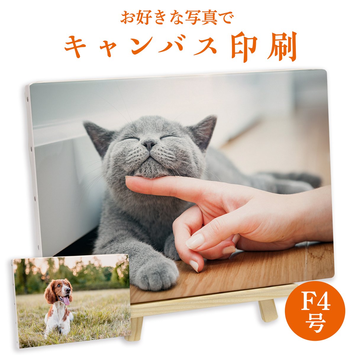 キャンバスプリントF4サイズ 完全データ入稿 | WITH PET