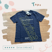 【★5】140cm タグ付き 半袖Tシャツ