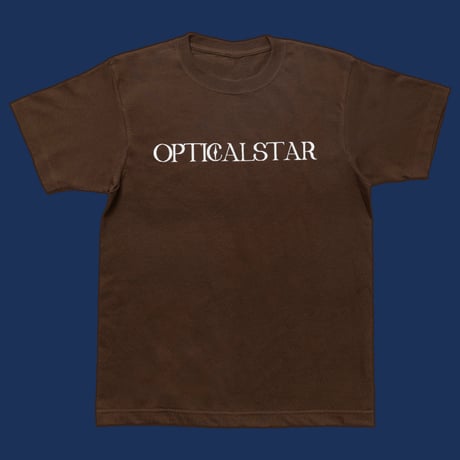 OPTICALSTAR Tee (Brown/White)