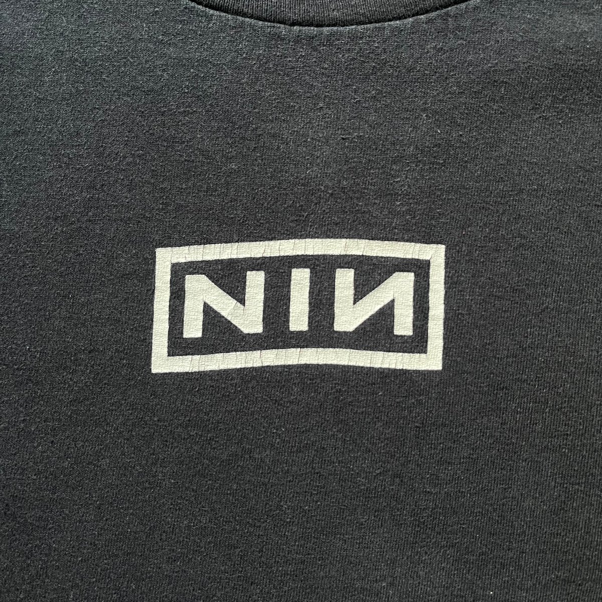 90s NINE INCH NAILS BOX LOGO | Onyx 90s NINE INCH NAILS BOX LOGO | Onyx
