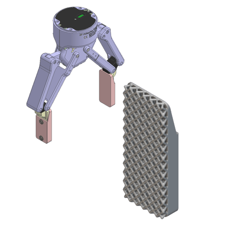 Robotiq 2F-140用柔軟指(高追従タイプ)