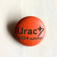 【限定20個】Uracy本革スポンサーバッジ～カワグチ×ネコヤマコラボ～