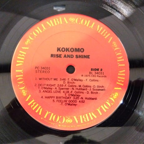 KOKOMO / RISE AND SHINE