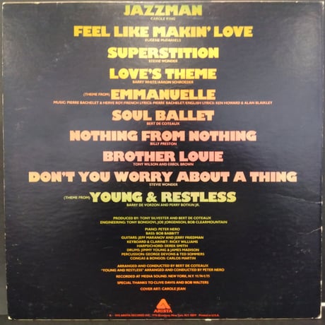 Peter Nero / Disco, Dance And Love Themes Of The 70's