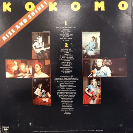 KOKOMO / RISE AND SHINE