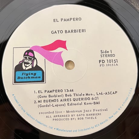 Gato Barbieri / El Pampero
