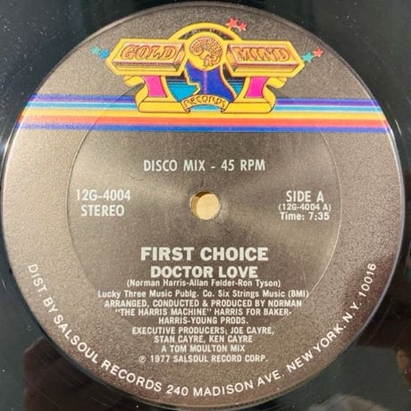 FIRST CHOICE / DOCTOR LOVE