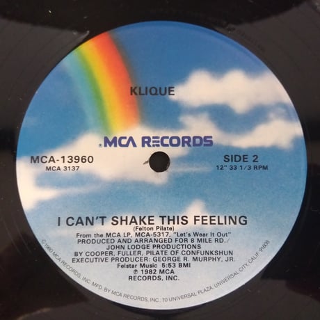 KLIQUE / I CAN'T FEEL THIS FEELING