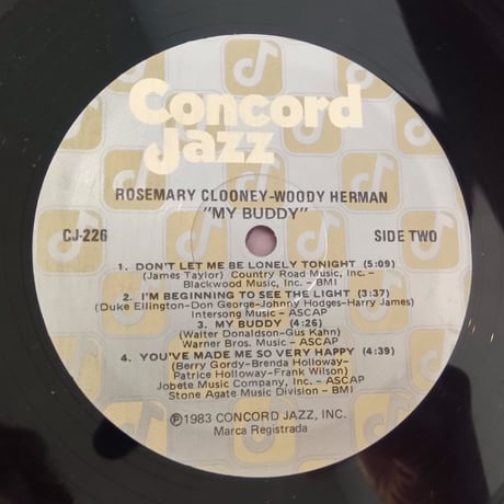 ROSEMARY CLOONEY & WOODY HERMAN / MY BUDDY