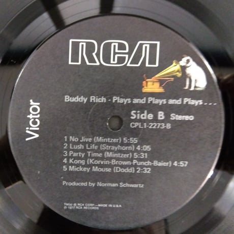 BUDDY RICH / PLAYS AND PLAYS AND PLAYS...