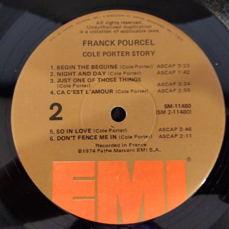 FRANCK POURCEL / COLE PORTER STORY