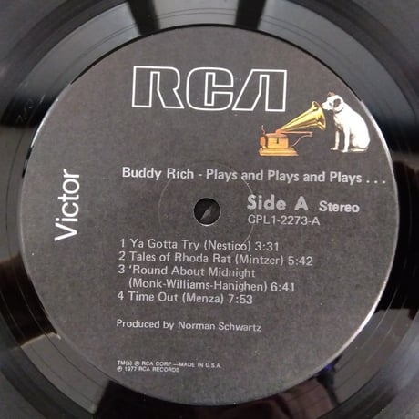 BUDDY RICH / PLAYS AND PLAYS AND PLAYS...