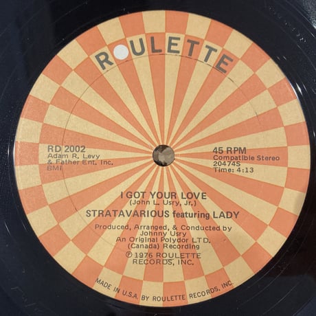 Stratavarious / I Got Your Love