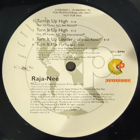 Raja-Nee / Turn It Up