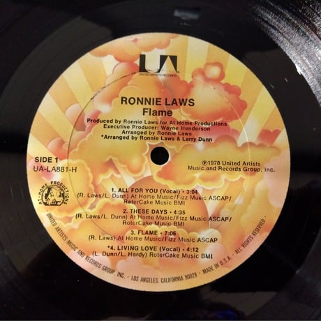 RONNIE LAWS / FLAME
