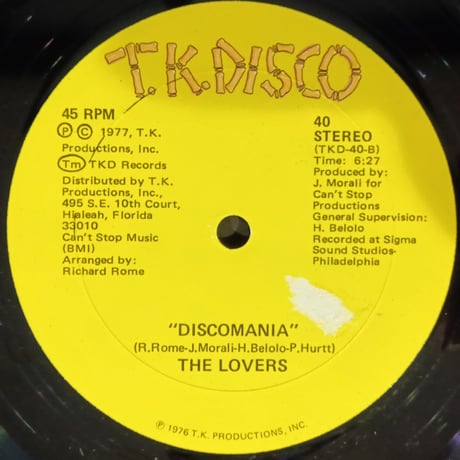 The Lovers / Discomania (Medley)
