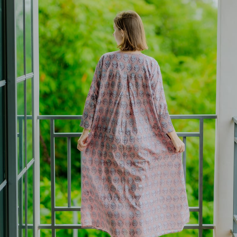 クルタ （ハンドブロックプリント） | Jonno