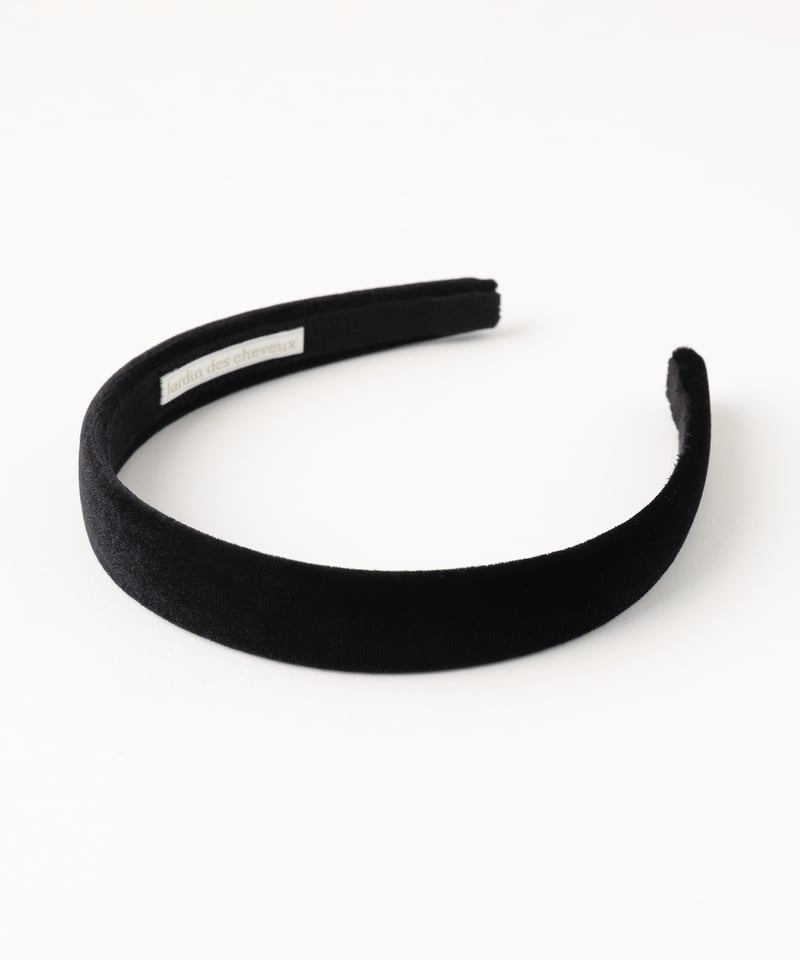 Jardin des cheveux black velourカチューシャ BIOTOP(ビオトープ) / WOMEN【Jardin des cheveux】black velour