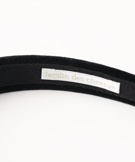 epais black velourカチューシャ