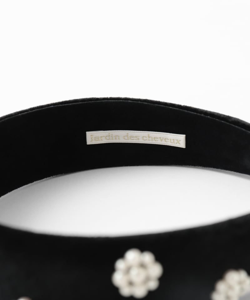 flower pearl velourカチューシャ | Jardin des cheveux