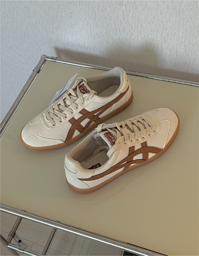 オニツカタイガー トクテン ベージュ 25cm 日本未発売 Onitsuka Tiger Tokuten オニツカタイガー トクテン
