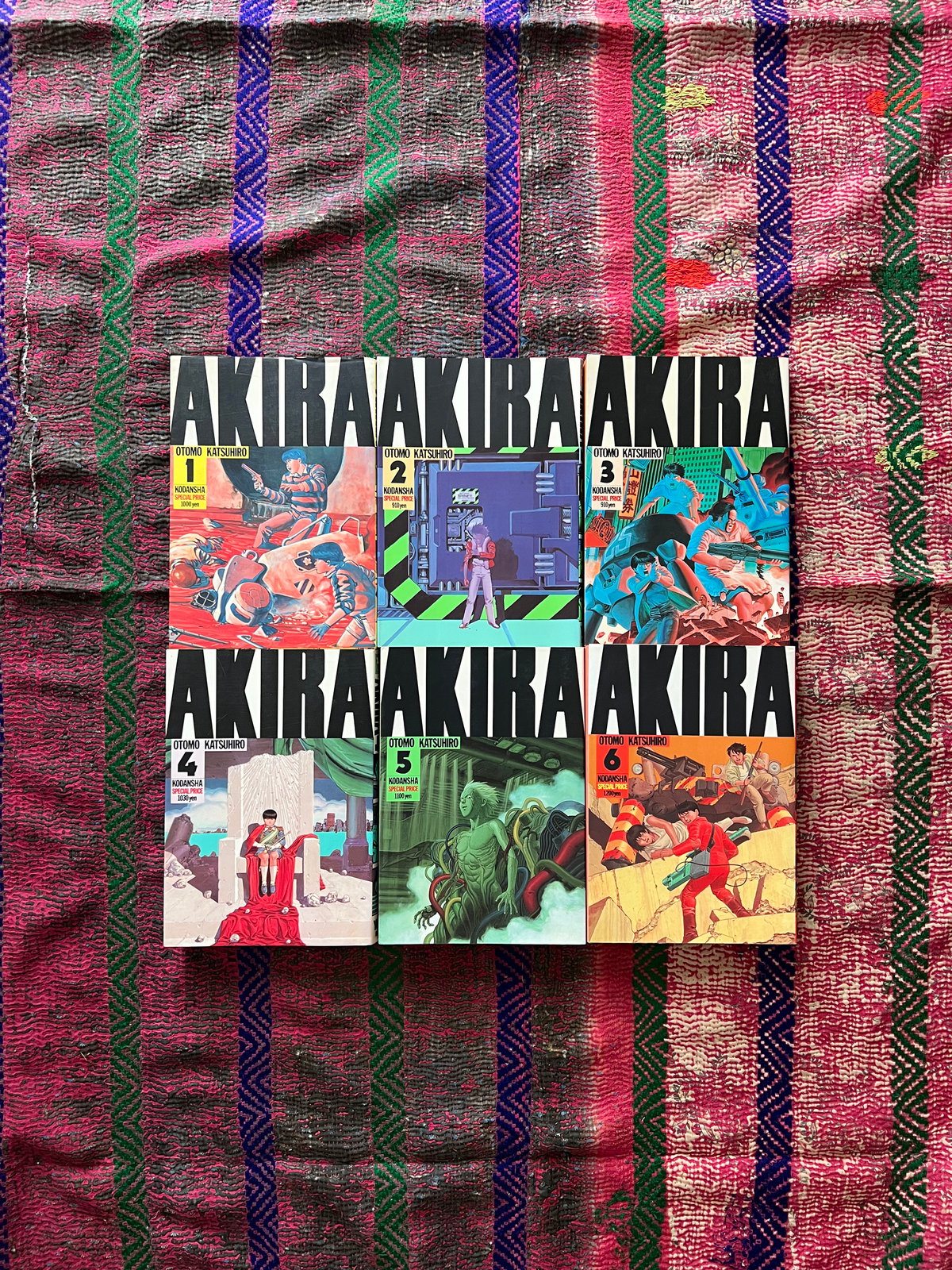 AKIRA 全巻セット 大友克洋 大友克洋『AKIRA 全巻セット』(古本) | 雨読堂