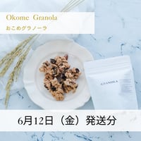 【6/12発送分】おこめグラノーラ