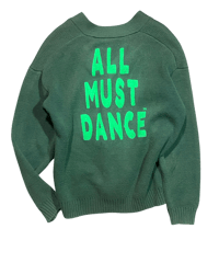 ALL MUST DANCE™︎ cardigan