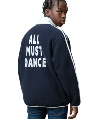 ALL MUST DANCE™︎ "Fleece zip style"
